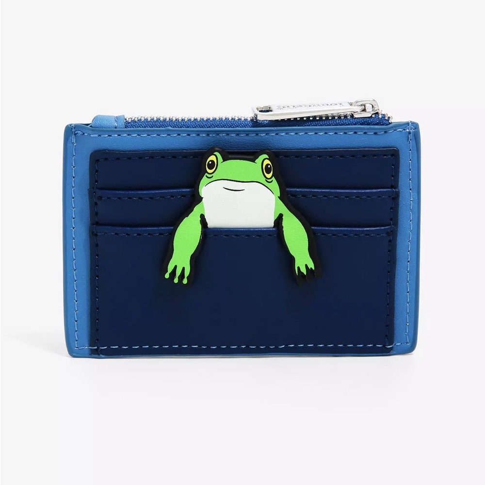 Loungefly Lilo & Stitch Frog Cardholder - Picture 2 of 5